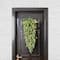 Glitzhome® 36" Pre-Lit Greenery Christmas Teardrop with LED Lights & Timer